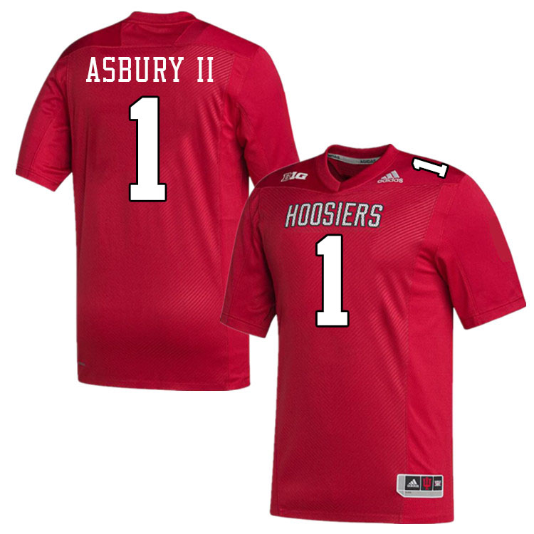 #1 Shawn Asbury II Indiana Hoosiers Football Jeresys College Apparels,Uniforms Stitched-Throwback Cr #1 Shawn Asbury II Indiana Hoosiers Football Jeresys College Apparels,Uniforms Stitched-Throwback Cr